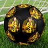 Marco Reus Printed Size 5 Soccer Ball, Machine-Stitched PVC, Durable & High Bounce, All Ages Fit, Fan Merchandise, Matches & Outdoor Use.