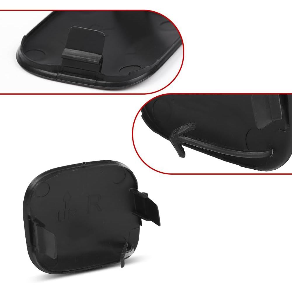 Front Bumper Tow Hook Eye Cover Cap Left Right For Toyota Highlander 2014-2016