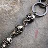 Skull Connected Metal Trousers Big Ghost Diablo Hip Hop Waist Chain