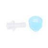 Perfume Bottle Refill Adapter 2Pcs Horn Mouth Nozzle Connector Leak-proof Dispensing Tool for Home Travel Cosmetic Use