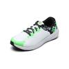 Under Armour Pursuit Charged 2 Low Top Kids Running Shoes Kids Running Shoes White Green 3024746-100