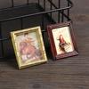 1:12 Scale Dollhouse Miniature Oil Painting Vintage Character Landscape Picture Mini Photo Frame Dollhouse Wall Mural Ornaments