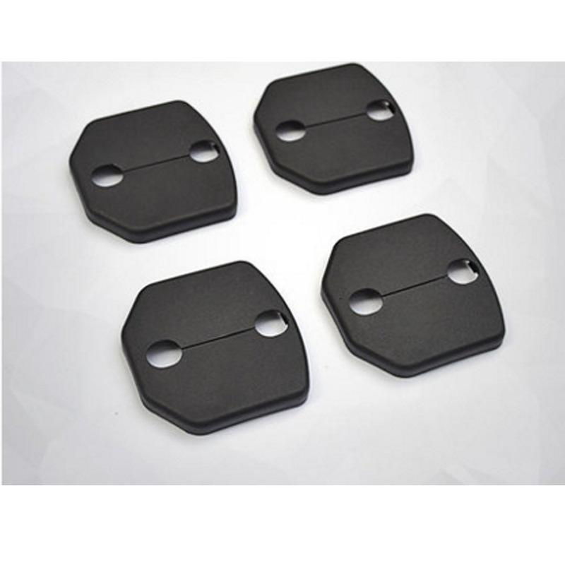 For Suzuki Vitara 2016 2017 2018   Body Interior Anti Rust Water Proof Door Lock Keys Key Protection Buckle Cover 4PCs