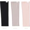 ReFa Vital Tech Moisture Ribbed Leg Warmers Black Size S-L