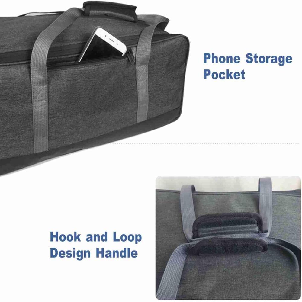 33L Camping Gear Tote Durable Storage Bag Practical Kitchen Organizer  Stove And Pots