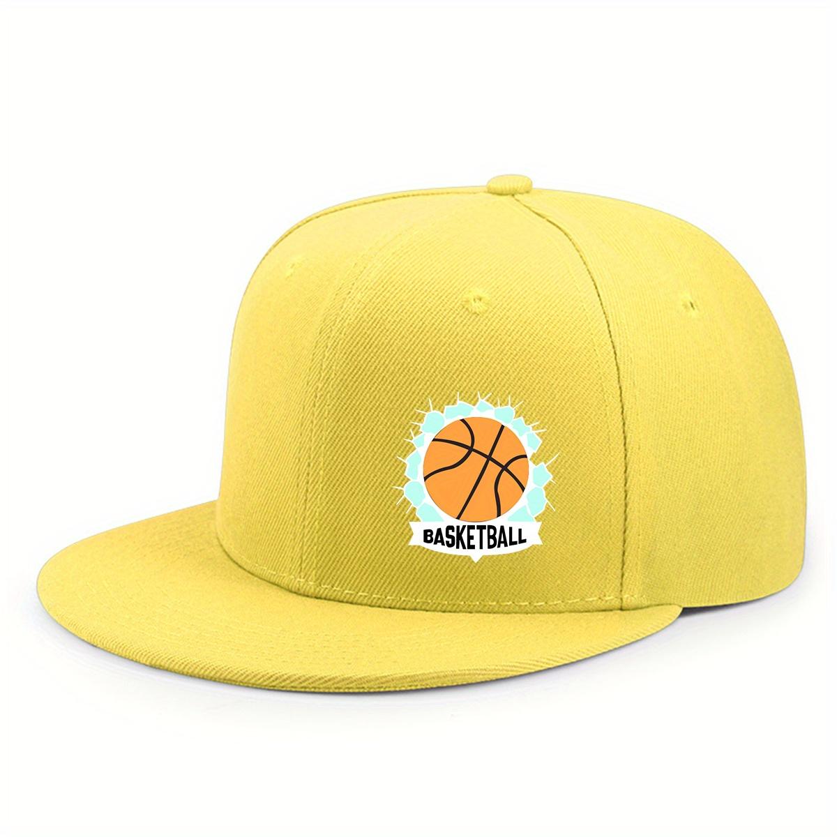 

Баскетбольная Графическая Кепка Snapback Полиэстер Плоский Козырек Хип-Хоп Кепка для Унисекс Повседневная Уличная Одежда One Size