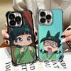 A-Apothecary D-Diaries Cute Plating Phone Case For Iphone 16 17 Pro Max Air 16E 14 15 Plus 12 13 Mini Anti-Fall Airabag Cover