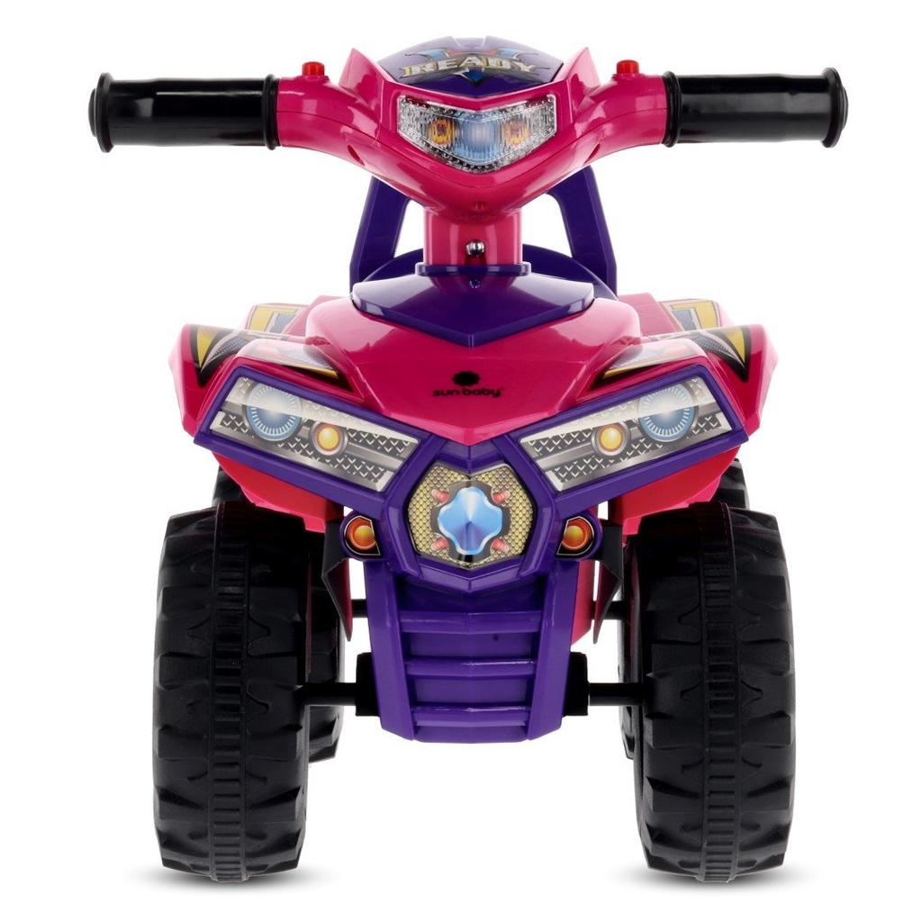 Ride-on Toy for a Child's First Birthday Purple Pink Quad