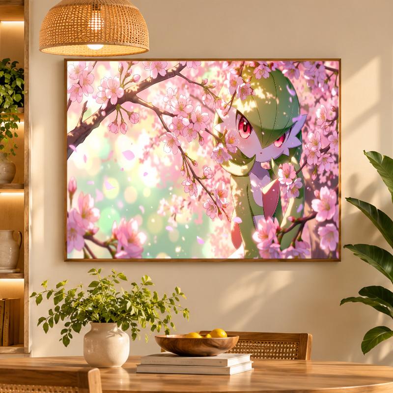 5D Diamond Painting Gardevoir DIY Full Drill Diamond Art Kit Home Decoration