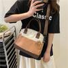 Trendy French Canvas Bag For Women Urban Style Chic Summer Crossbody Handbag