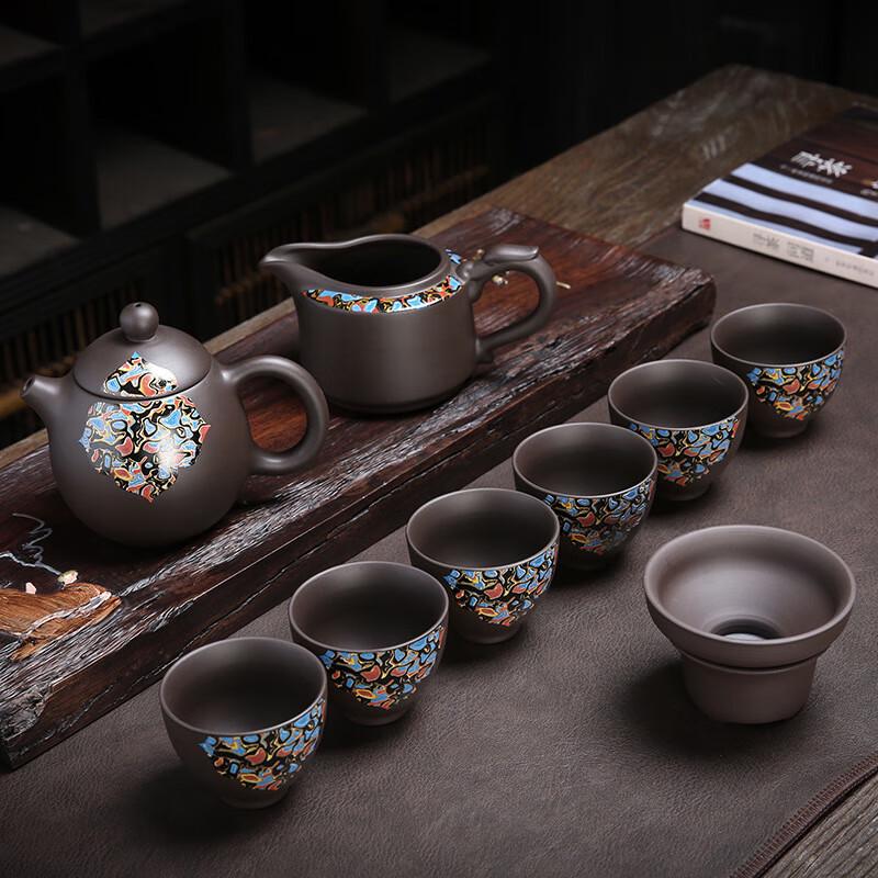Meishangyuan Dragon Egg Zisha Tea Set