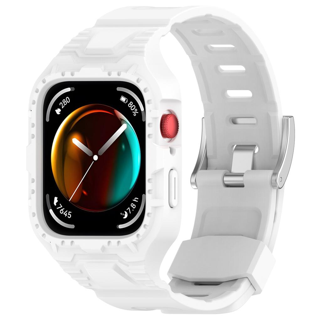 Protector Case+Strap for Huawei Watch Fit 3 Silicone Sports Bracelet Correa Smartwatch Watchband For Huawei Fit3 Accessories