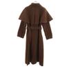 SNIDEL River Cape coat 1 Brown Women Used