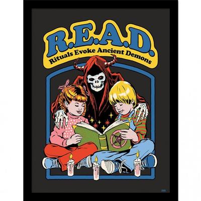 Read Framed Poster