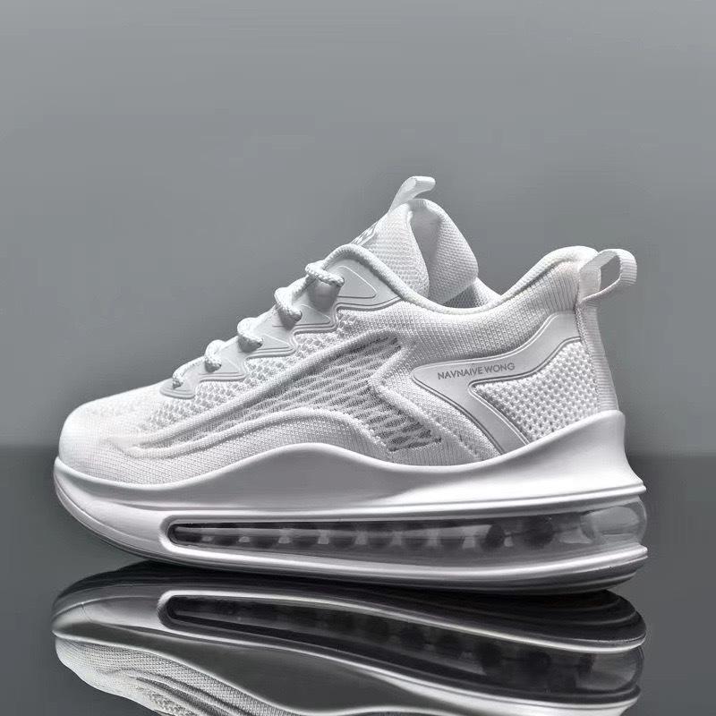Men's Air Cushion Running Shoes - Spring/Autumn Breathable Soft Sole Casual Sports Sneakers