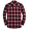 Men's Spring Plaid Minimalist Workwear Fashion Square Neck Long Sleeve Shirt