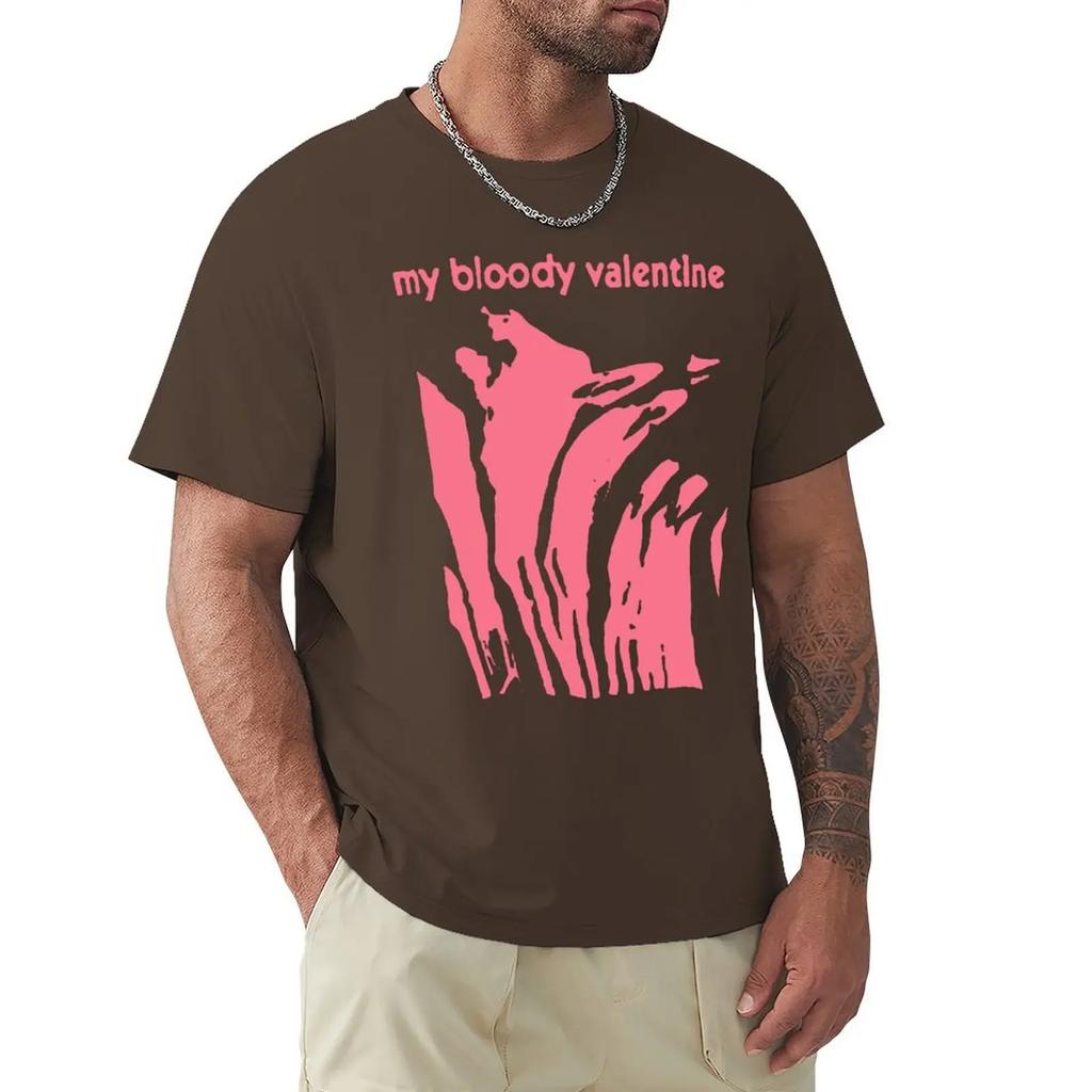 VINTAGE RARE My-Bloody-Valentine T Shirt Harajuku Short Sleeve T-shirt 100% Cotton Graphics Tshirt Tops