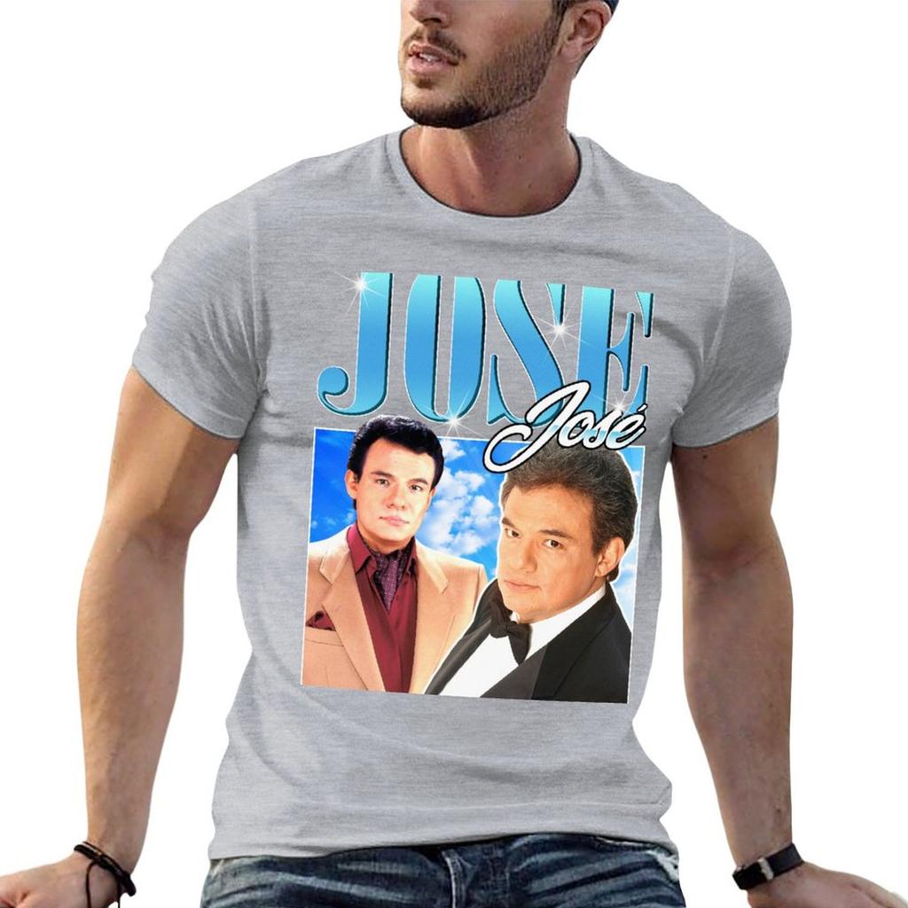 Jose Jose Vintage Retro Tshirt Cheap Stuff Aesthetic Clothes Blouse Anime Vintage T Shirt Unisex