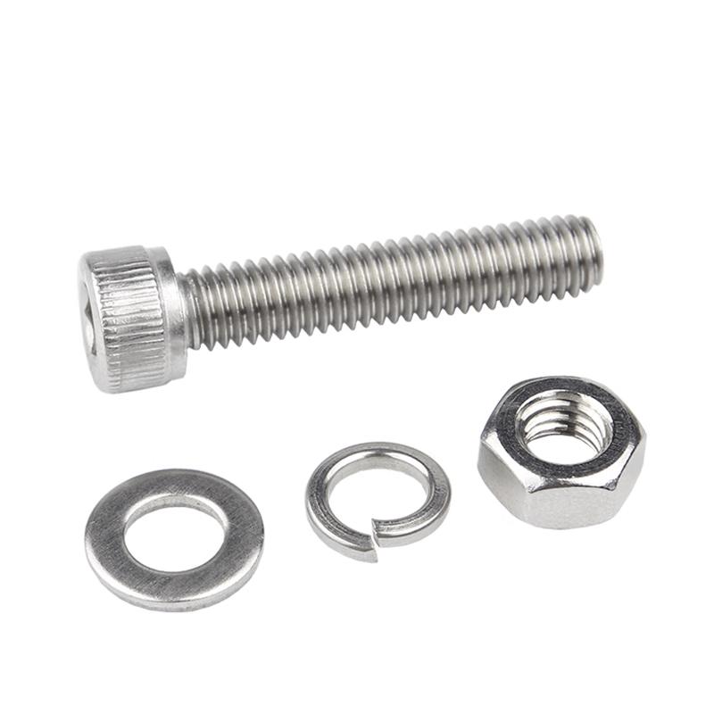 GUWANJI 304 Stainless Steel Hex Socket Cap Screw Combination