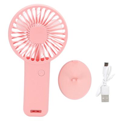 Handheld Fan Portable USB Charging Small Pocket Fan Battery Powered Mute Fan with USB Wire for Kids for Outdoor Travel