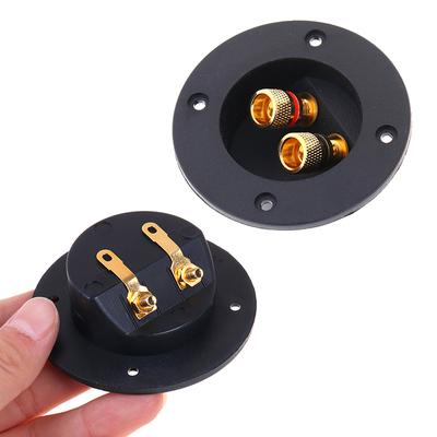 Lautsprecheranschlussbecher Rund Federbecher Subwoofer Stecker Autoradio Anschlussdose