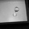 Clips d'oreille soleil en acier inoxydable pour hommes - Boucles d'oreilles personnalisées & Accessoires de piercing