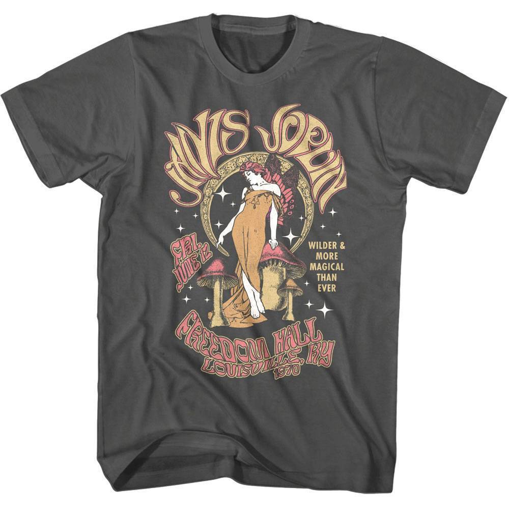 Janis Joplin Magical Than Ever Men T Shirt S
