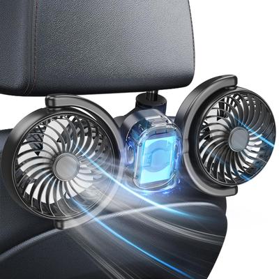 Evolution Wireless Car Dealswin Car Powerful Car Fan for Back Seats and Low USB Car Adjustable Long Perfect for Summer and Car Easy 4000mAh Battery