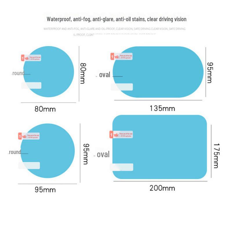 Nano Water-Repellent Rearview Mirror Coating for Improved Reflection and Visibility