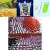 Vibrant 5d Drill Diamond Painting Craft Kits With Assorted Colors For Artistic Creations