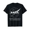 NASA Officially Licensed Meatball Logo Outline T-Shirt Unisex Graphic Tee
