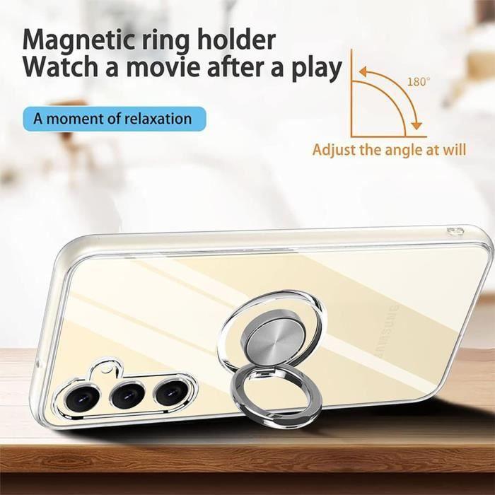 Coque de protection - BOOLING - Samsung Galaxy S24 - Silicone Souple - Antichoc - Transparent