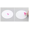 1PCS Silicone Paint Palette Mat Round Folding Reusable Nail Art Stamping Pad DIY Manicure Nail Art Implements Painting Tools