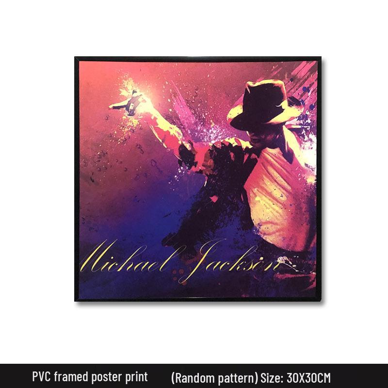 Retro vinylová deska nástěnná dekorace plakátové samolepky pro bar, kavárnu, restauraci a obchod s mléčným čajem