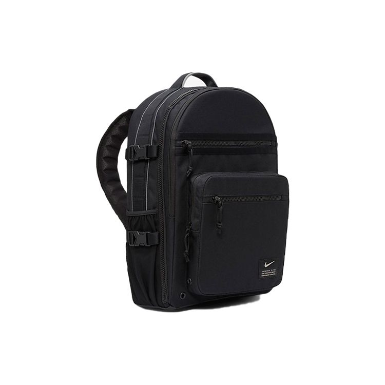 Nike Utility Power Sports Casual Large Capacity Fabric Backpack Men Backpack Black CK2663-010