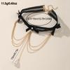 Multi-layer Lace Pearl Leg Chain Bohemian Korean Style Garter Beach Women Leg Chain  Women