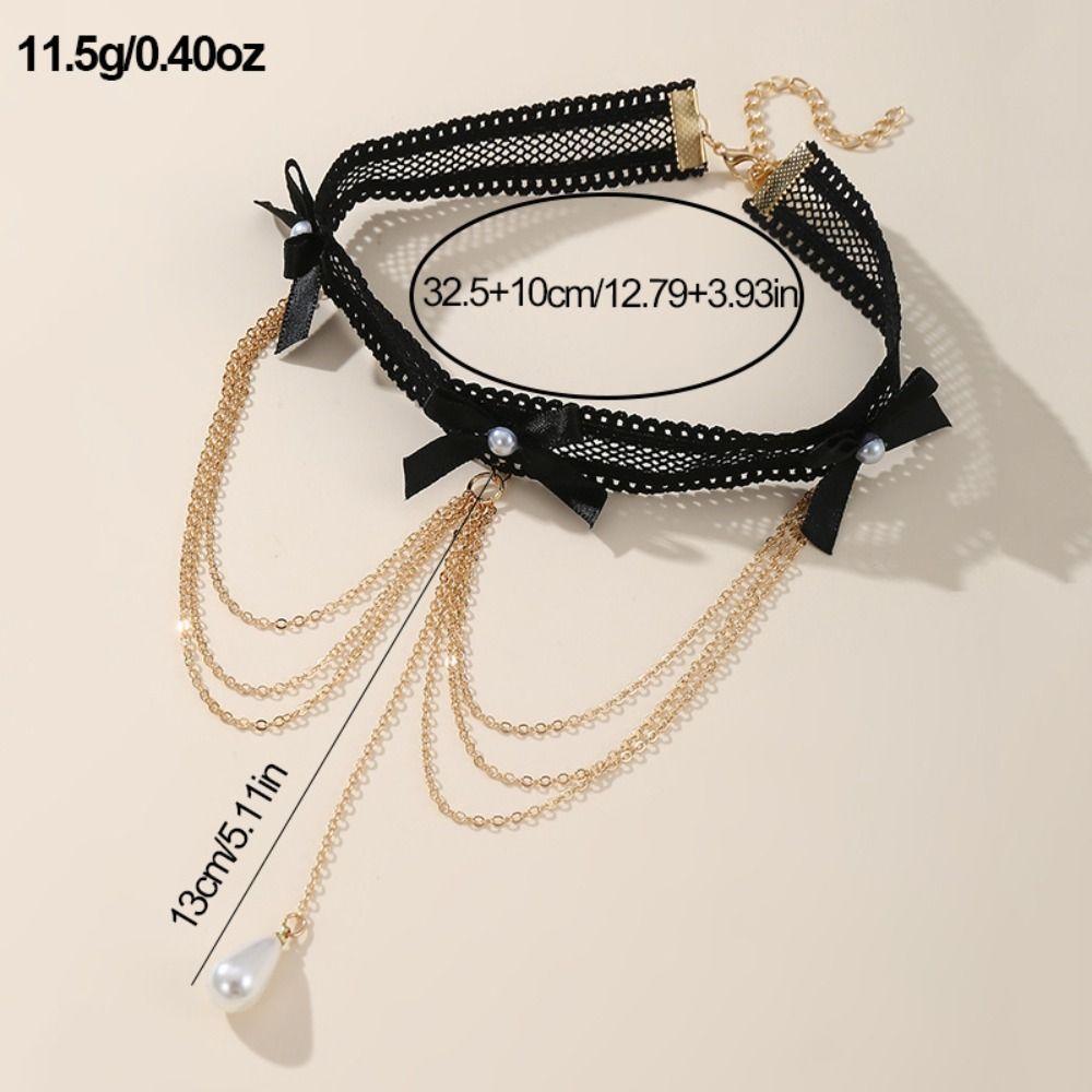 Multi-layer Lace Pearl Leg Chain Bohemian Korean Style Garter Beach Women Leg Chain  Women