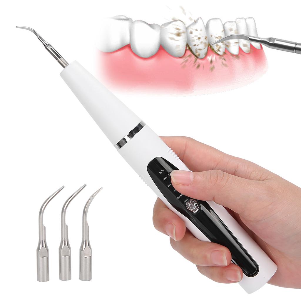 Tragbare Ultraschall Zahnstein Entferner Dental Scaling Zahn Flecken Reinigung Bleaching Oral