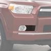 2PC Smoked Black Front Fog Light Guard Cover Trim Overlay For 4Runner 2010-2013