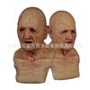 Old Man William Headgear, Old Lady Headgear, Wig, Elderly Mask, Halloween Imitation Human Latex Mask