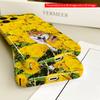 Shiba Inu Amid Yellow Flowers Phone Case All Inclusive Film Hard Phone Case, Compatible with iPhone 18 Pro Max 17 16 15 14 13 12 11