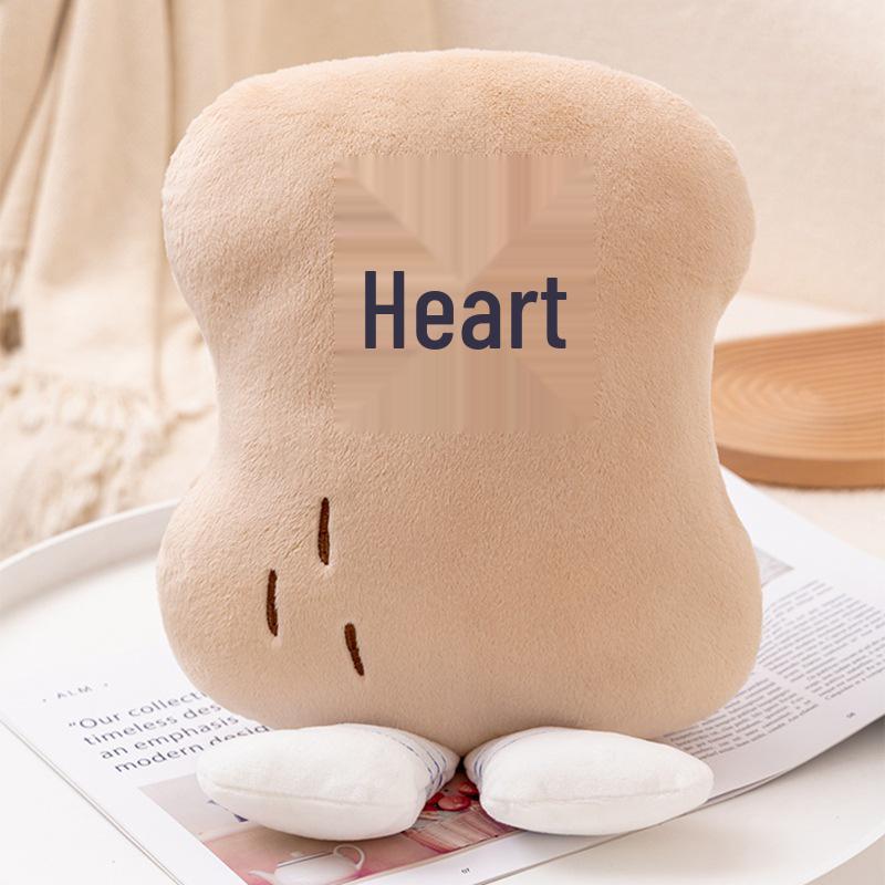 Creative Cute Pendant Bread Story Plush Toy Snack Pillow
