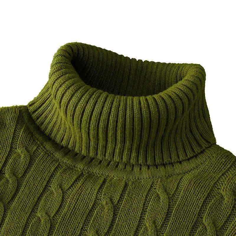 AI Supermarket Slim fit gebreide coltrui voor heren - herfst/wintercollectie 2023 L 50-55KG