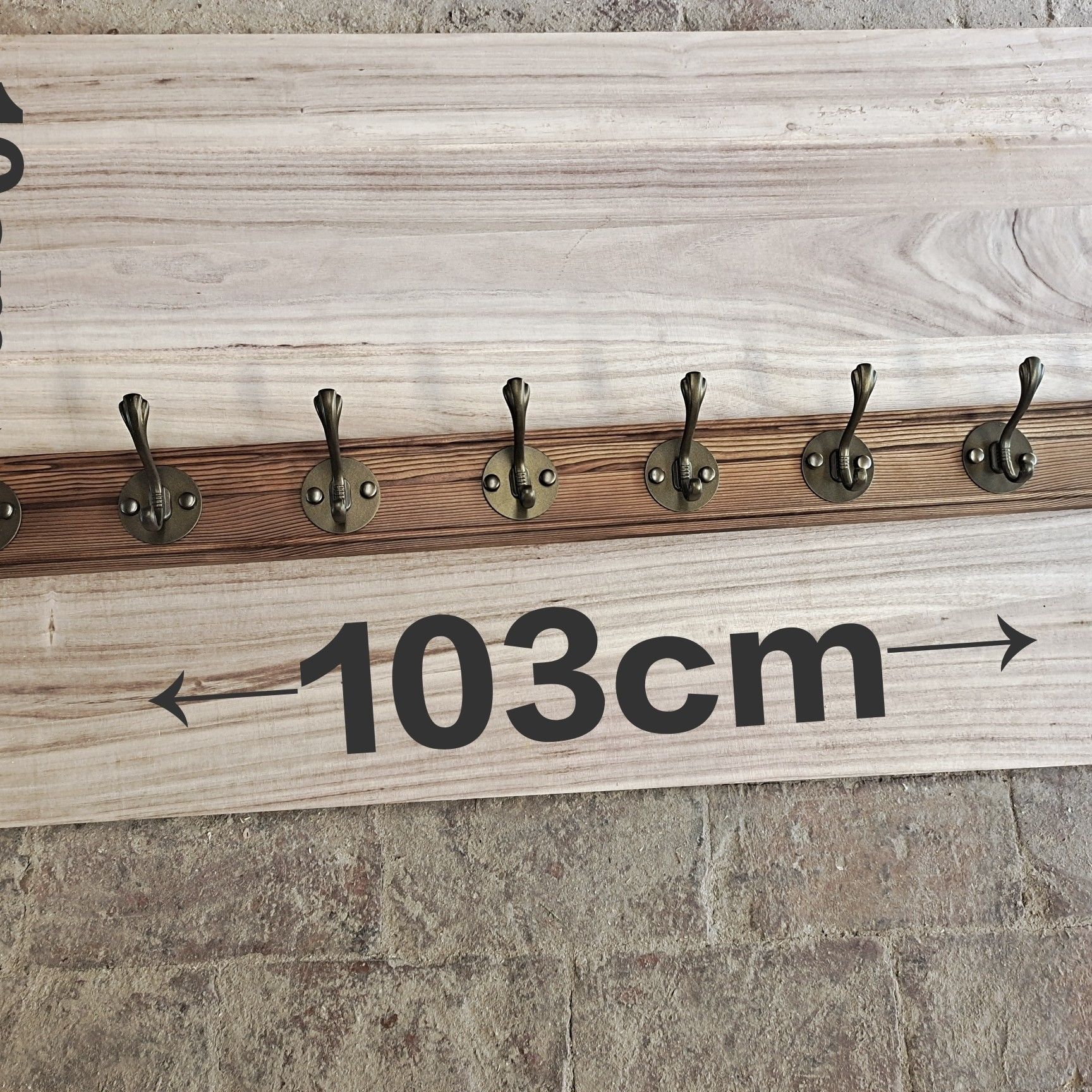 Luxury Robe Solid Wooden Coat Rack