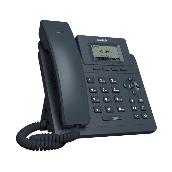 Téléphone sans fil - Yealink - T30p - IP fixe - 1 compte SIP - PoE