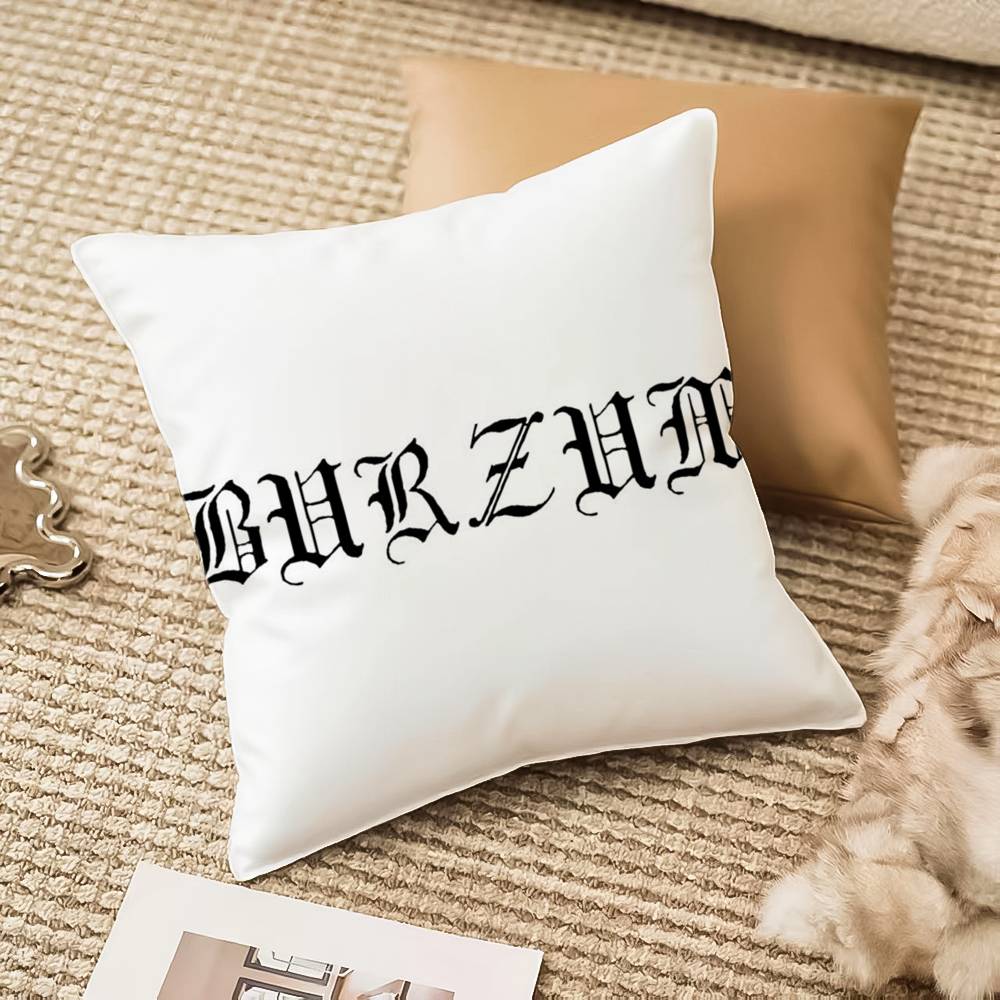 B-Burzum SINGER Pillow Case Anti-dustmite Invisible Zipper Sofa Bed