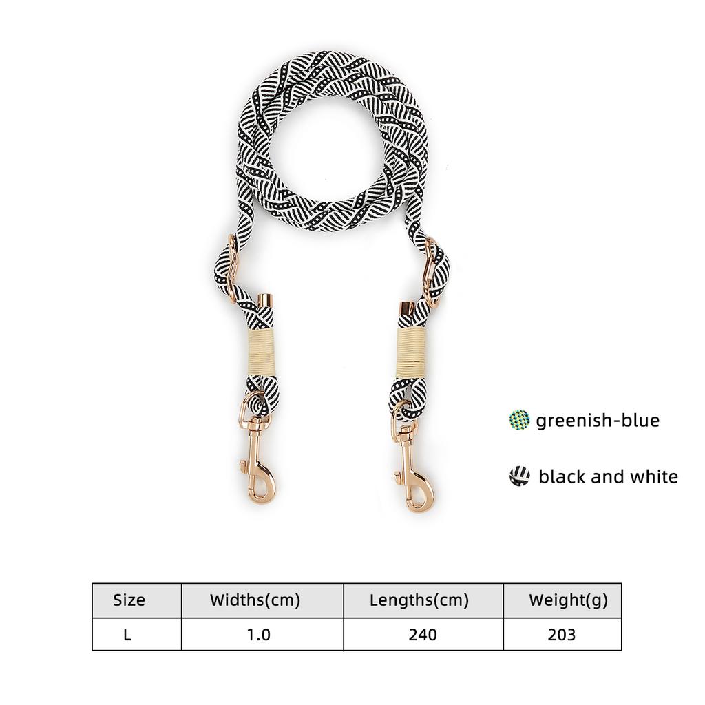 Multifunction Dog Leash New Design Durable Nylon Pet dog Lead rope for small and medium Walking Dogs Bulldog Samoyed hunting dog