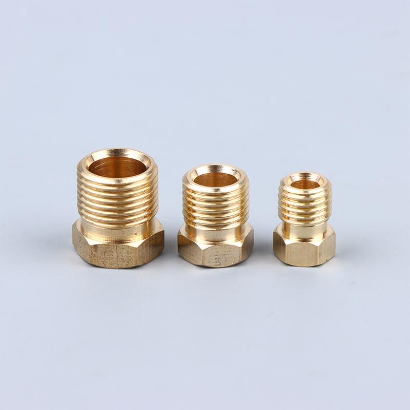 4mm 6mm 8mm Brass Fittings Ferrule Liner Sealing CNC Machined for Hose Tubing Secure Connection Automotive Home