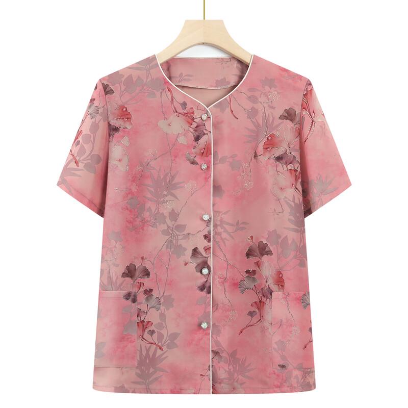 YUZHAOLIN Women s Short Sleeve Breathable Shirt 3XL