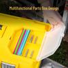 Deli 23-inch Outdoor Metal Buckle Toolbox
